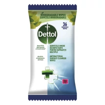 Fertőtlenítő törlőkendő DETTOL antibakteriális 36 darabos