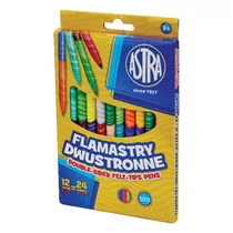Filctoll ASTRA duo 24 színű 12 darabos Filctoll ASTRA duo 24 színű 12 darabos