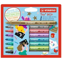 Filctoll STABILO Trio Deco 8 darabos Filctoll STABILO Trio Deco 8 darabos