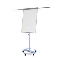 Flipchart tábla MEMOBE mágneses felület 68x105cm 2 db segédkarral mobil állítható magasság Flipchart tábla MEMOBE mágneses felület 68x105cm 2 db segédkarral mobil állítható magasság