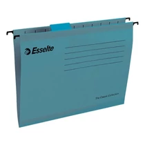 Függőmappa ESSELTE Classic A/4 karton újrahasznosított kék 25 darabos