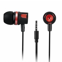 Fülhallgató CANYON CEP3R mikrofonos Black/Red Fülhallgató CANYON CEP3R mikrofonos Black/Red