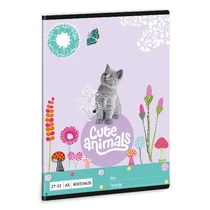 Füzet ARS UNA A/5 32 lapos kockás 27-32 Cute Animals-Kitten Füzet ARS UNA A/5 32 lapos kockás 27-32 Cute Animals-Kitten