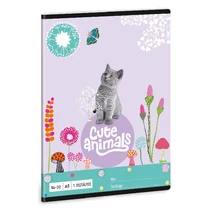 Füzet ARS UNA A/5 32 lapos vonalas 14-32 I. osztályos Cute Animals-Kitten Füzet ARS UNA A/5 32 lapos vonalas 14-32 I. osztályos Cute Animals-Kitten