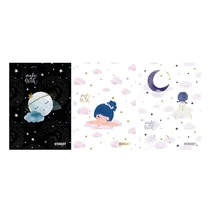 Füzet vonalas STREET A/4 54 lapos Black&Gold margóval Füzet vonalas STREET A/4 54 lapos Black&Gold margóval