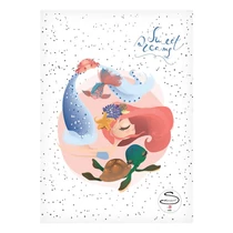Füzet kockás STREET A/5 54 lapos Mermaid Füzet kockás STREET A/5 54 lapos Mermaid