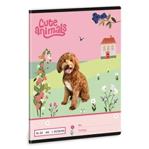 Füzet vonalas ARS UNA A/5 32 lapos 16-32 2. osztályos Cute Animals-Doggie Füzet vonalas ARS UNA A/5 32 lapos 16-32 2. osztályos Cute Animals-Doggie