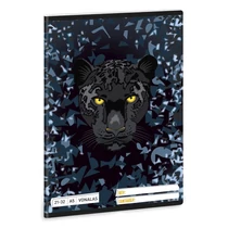 Füzet vonalas ARS UNA A/5 32 lapos 21-32 4-8.osztályos Black Panther
