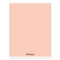 Füzet vonalas FORTUNA Monocolor A/4 32 lapos 81-32 pasztell barack