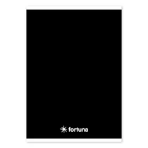Füzet vonalas FORTUNA Monocolor A/5 32 lapos 21-32 4-8.osztályos fekete