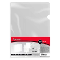 Genotherm "L" OPTIMA A/4 120 mikron víztiszta 50 darabos Genotherm "L" OPTIMA A/4 120 mikron víztiszta 50 darabos