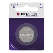Gombelem AGFAPHOTO Lithium CR2450 1 darabos