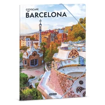 Gumis mappa ARS UNA A/4 Cityscape Barcelona