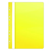 Gyorsfűző DONAU A/4 műanyag lefűzhető citromsárga Gyorsfűző DONAU A/4 műanyag lefűzhető citromsárga