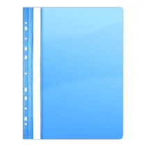 Gyorsfűző DONAU A/4 műanyag lefűzhető kék Gyorsfűző DONAU A/4 műanyag lefűzhető kék