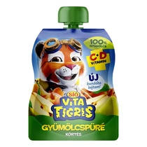 Gyümölcspüré SIÓ Vitatigris Körte 100% 90 g