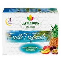 Gyümölcstea GARDENHOUSE trópusi gyümölcs 15x2 g Gyümölcstea GARDENHOUSE trópusi gyümölcs 15x2 g