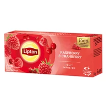 Gyümölcstea LIPTON Málna-Vörösáfonya 20 filter/doboz