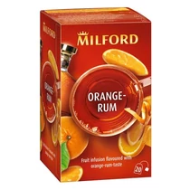 Gyümölcstea MILFORD narancs és rum 20 filter/doboz Gyümölcstea MILFORD narancs és rum 20 filter/doboz