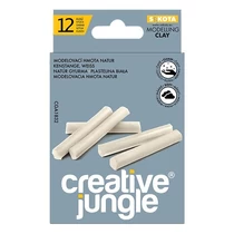 Gyurma CREATIVE JUNGLE grey natúr 200 g 12 darabos