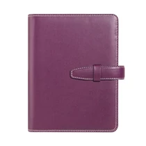 Gyűrűs kalendárium SATURNUS L228 sárga lapos lila műbőr 2026.