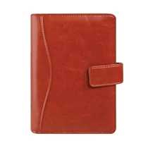 Gyűrűs kalendárium SATURNUS L231 sárga lapos antik barna műbőr 2026.