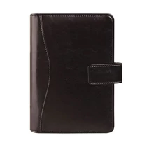 Gyűrűs kalendárium SATURNUS L231 sárga lapos fekete műbőr 2026.