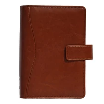 Gyűrűs kalendárium SATURNUS M231 sárga lapos antik barna műbőr 2026.