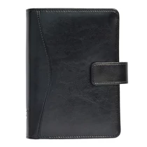 Gyűrűs kalendárium SATURNUS M231 sárga lapos fekete műbőr 2026.