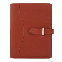 Gyűrűs kalendárium SATURNUS M437 fehér lapos cseresznye műbőr 2026.