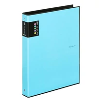 Gyűrűskönyv PASTELINI A/4 4 gyűrű PP 40mm kék Gyűrűskönyv PASTELINI A/4 4 gyűrű PP 40mm kék