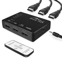HDMI elosztó MEDIA-TECH MT5207 5 portos HDMI 4K