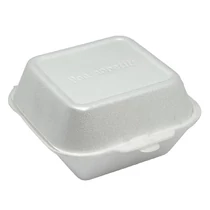 Habdoboz 1/1 HP6 hamburgeres fehér 250 darabos