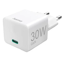 Hálózati töltő HAMA USB-C 30W fehér Hálózati töltő HAMA USB-C 30W fehér