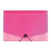 Harmónika mappa OPALINE A/4 13 részes gumis pink Harmónika mappa OPALINE A/4 13 részes gumis pink