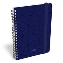 Határidőnapló LIZZY CARD B/6 heti spirálozott gumis Free time 2026.