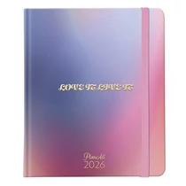 Határidőnapló PLANALL New Classic B/5 heti keményfedelű gumis Live 2026.