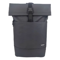 Hátizsák STREET Round Rollup Black Hátizsák STREET Round Rollup Black