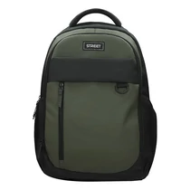 Hátizsák STREET Round Stone zöld