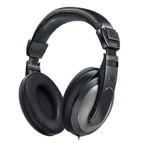 Headset vezetékes HAMA Shell TV sztereó jack fekete/ezüst Headset vezetékes HAMA Shell TV sztereó jack fekete/ezüst