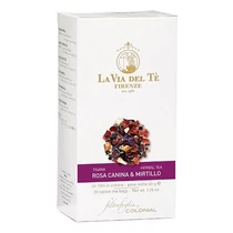 Herbatea LA VIA DEL TÉ csipkebogyó-áfonya 15x2,5 g Herbatea LA VIA DEL TÉ csipkebogyó-áfonya 15x2,5 g