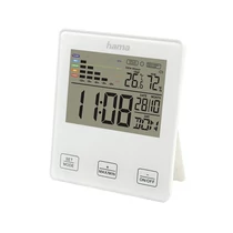 Hő és páratartalom mérő HAMA TH-10 penészedés jelzéssel fehér Hő és páratartalom mérő HAMA TH-10 penészedés jelzéssel fehér