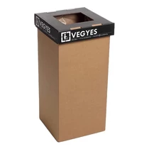 Hulladéktároló karton szelektív 20 L vegyes hulladékhoz magyar felirattal Hulladéktároló karton szelektív 20 L vegyes hulladékhoz magyar felirattal