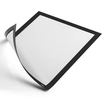 Infokeret DURABLE Duraframe A/4 fém felületre mágneses fekete 5 darabos Infokeret DURABLE Duraframe A/4 fém felületre mágneses fekete 5 darabos