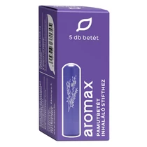 Inhaláló stift betét AROMAX 5 darabos Inhaláló stift betét AROMAX 5 darabos
