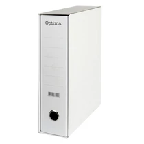 Iratrendező tokos OPTIMA A/4 75 mm fehér