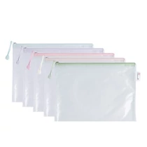 Irattasak DELI Colorful A/4 cipzáras háló mintás vegyes pasztell színekben Irattasak DELI Colorful A/4 cipzáras háló mintás vegyes pasztell színekben