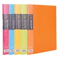 Iratvédő mappa DELI Rio A/4 10 zsebes PP vegyes színekben