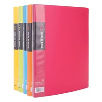 Iratvédő mappa DELI Rio A/4 30 zsebes PP vegyes színekben