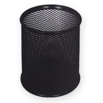 Írószertartó fémhálós OPTIMA fekete Írószertartó fémhálós OPTIMA fekete